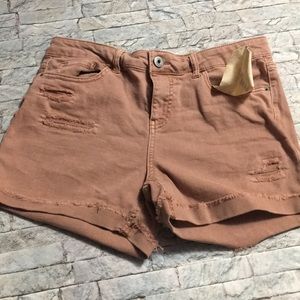 💛 NWTS Vanilla Star mid rise midi size 11 Shorts